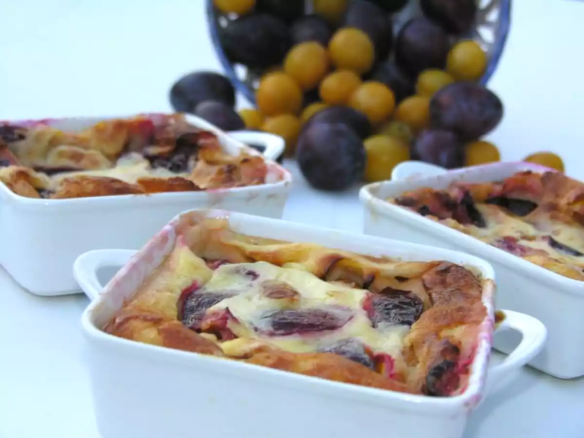 Clafoutis Quetsches et Mirabelles