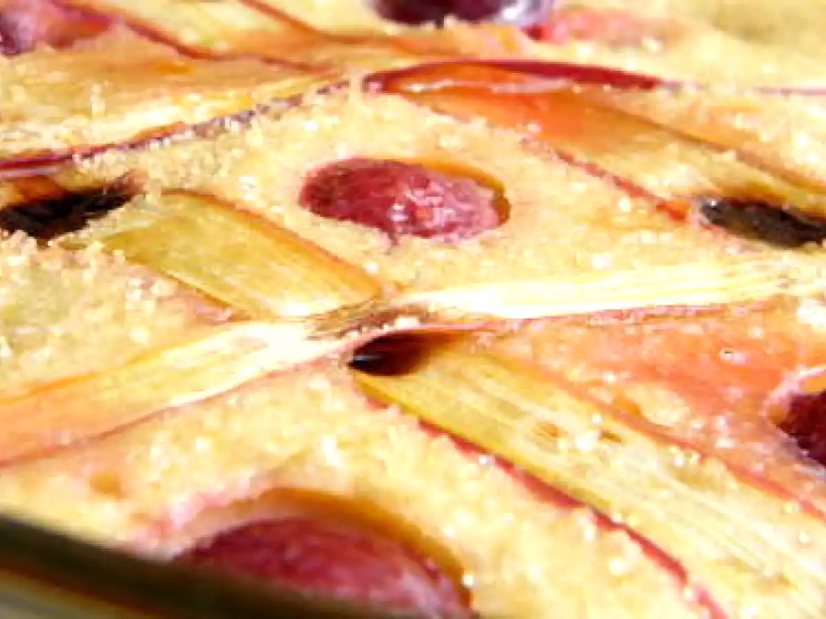 Clafoutis rhubarbe & cerises - photo 2