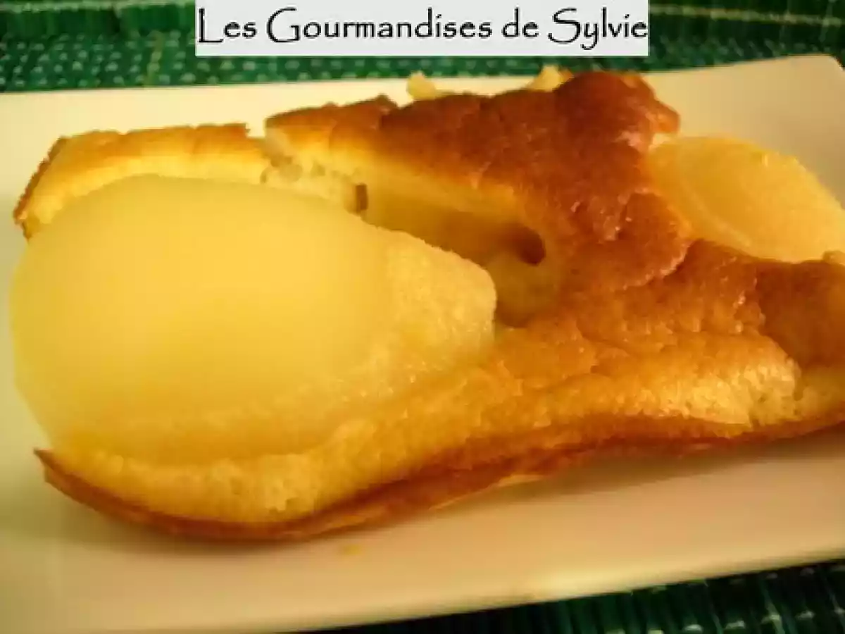 Clafoutis Soufflé aux Poires