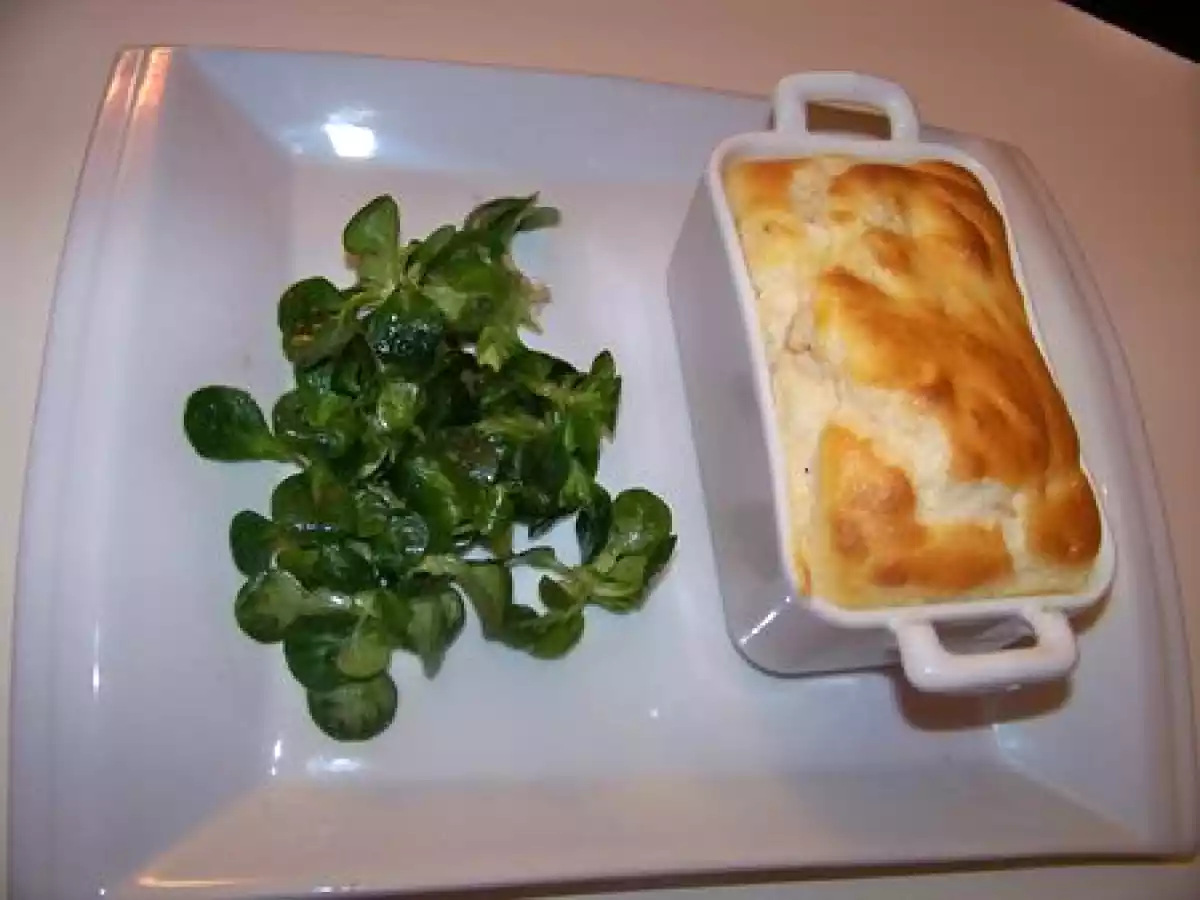 Clafoutis soufflé de brie a la pomme façon benoit molin - photo 4