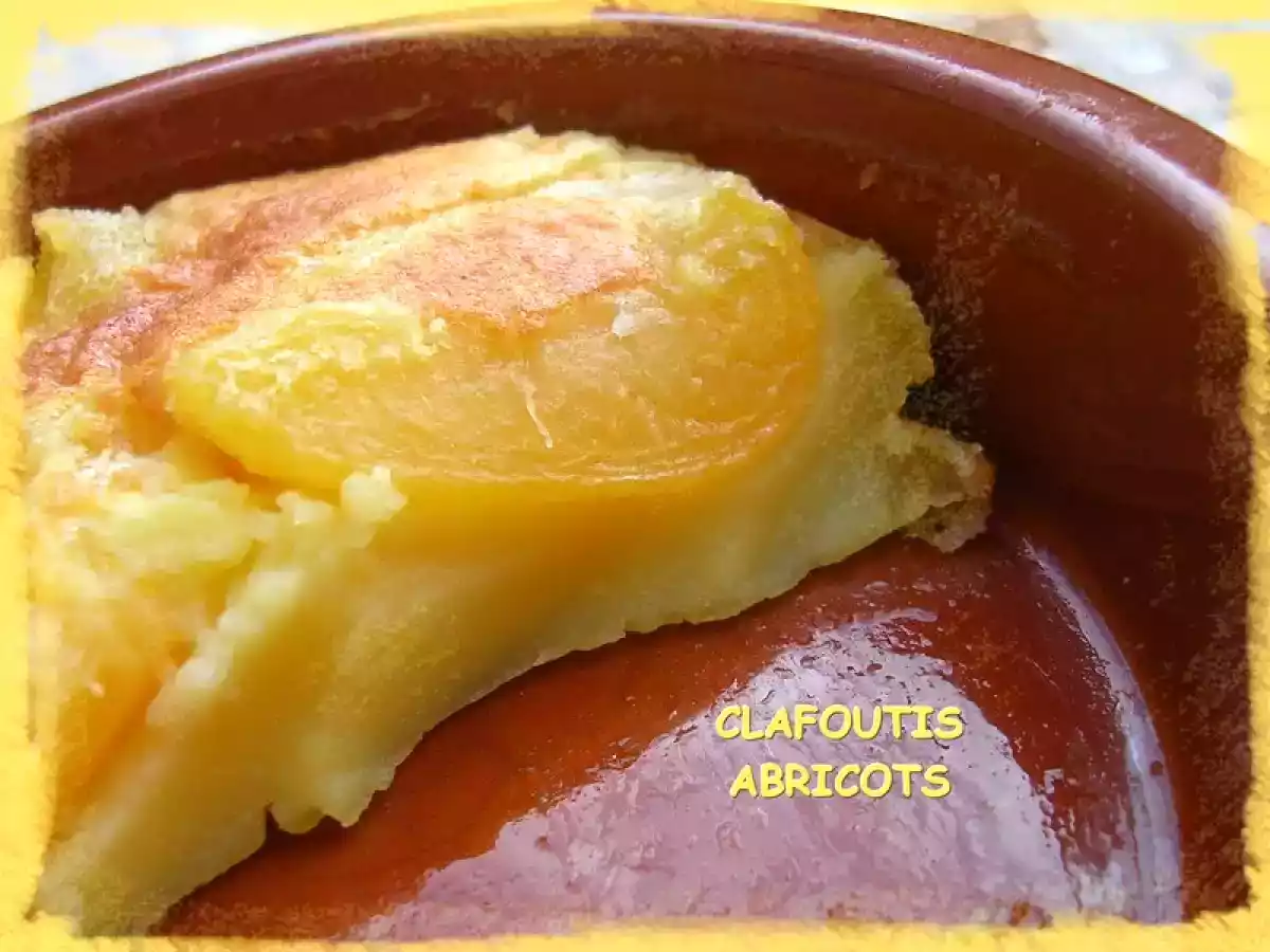 Clafoutis tout mimi aux abricots!! - photo 2