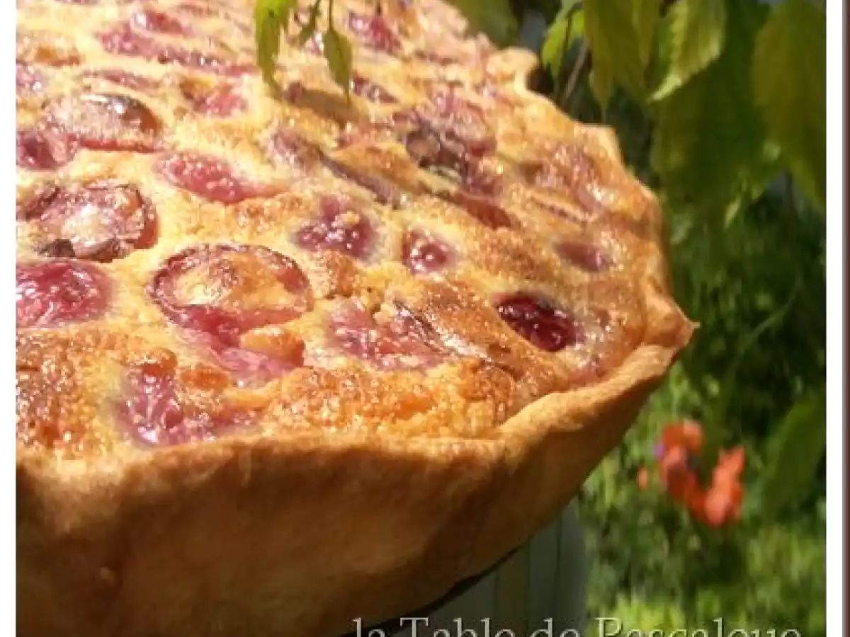 Clafoutis trop bon aux bigarreaux