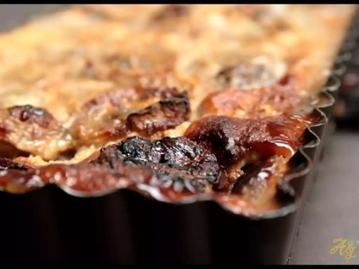 ** Clafoutis Trop Top No tarte : rhubarbe - banane - épices ( spéculoos)** - photo 2