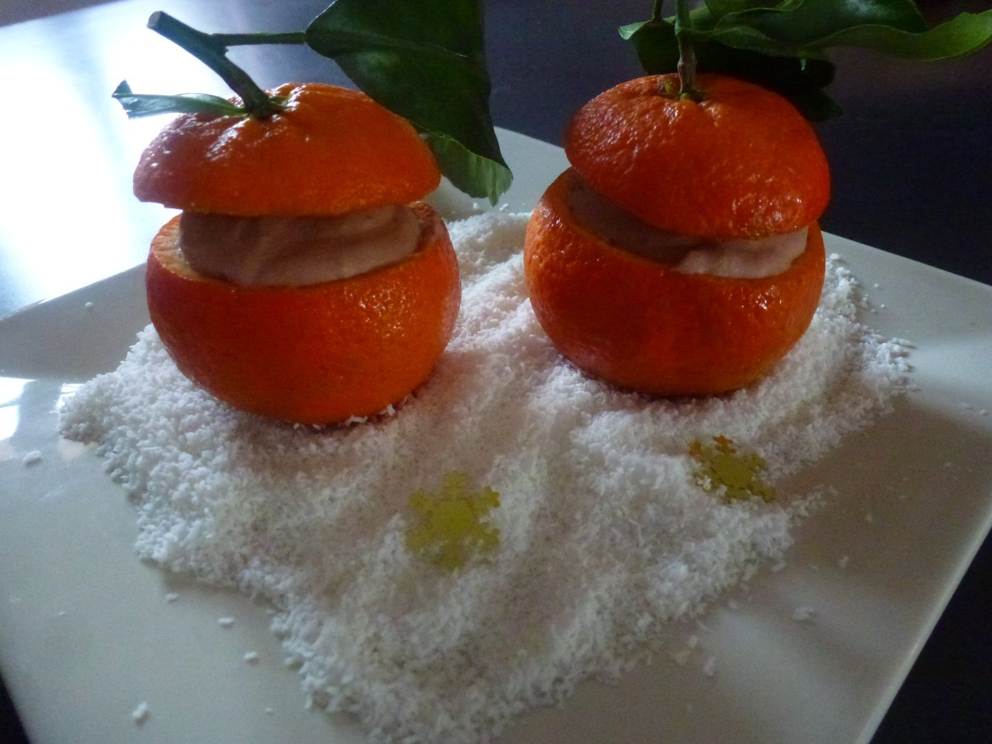 Clémentine et sa mousse au chocolat Recette Ptitchef