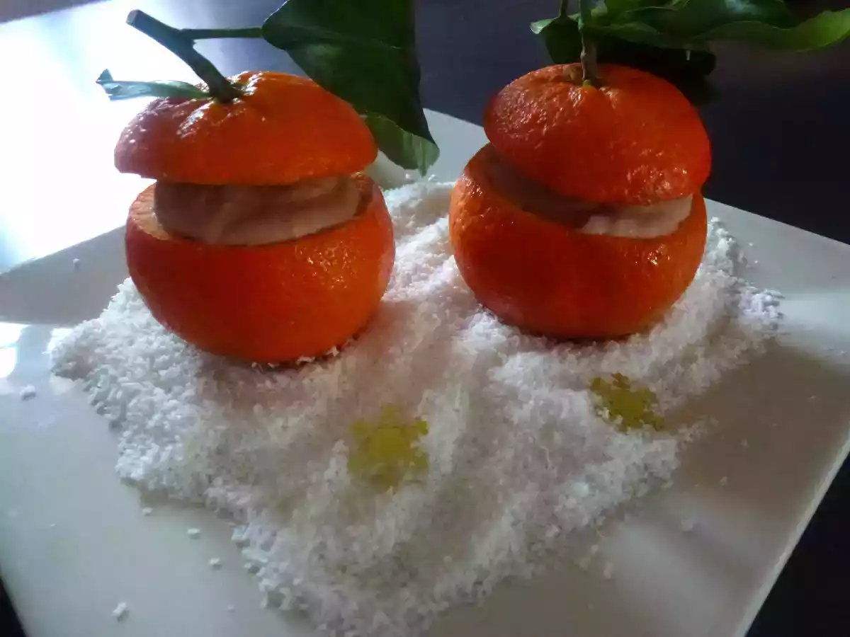 Clémentine et sa mousse au chocolat