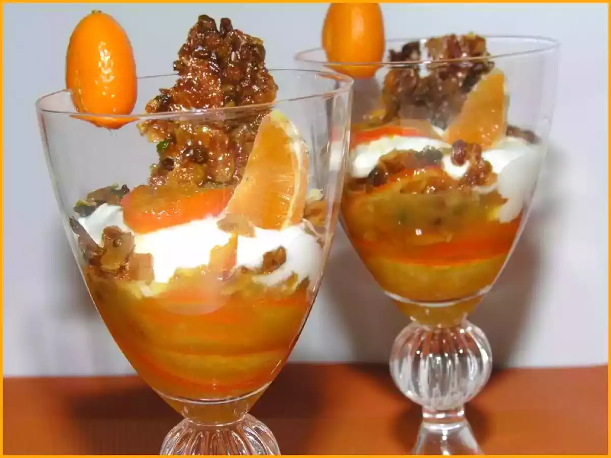 Clémentines au Croquant de Fruits Secs - photo 2