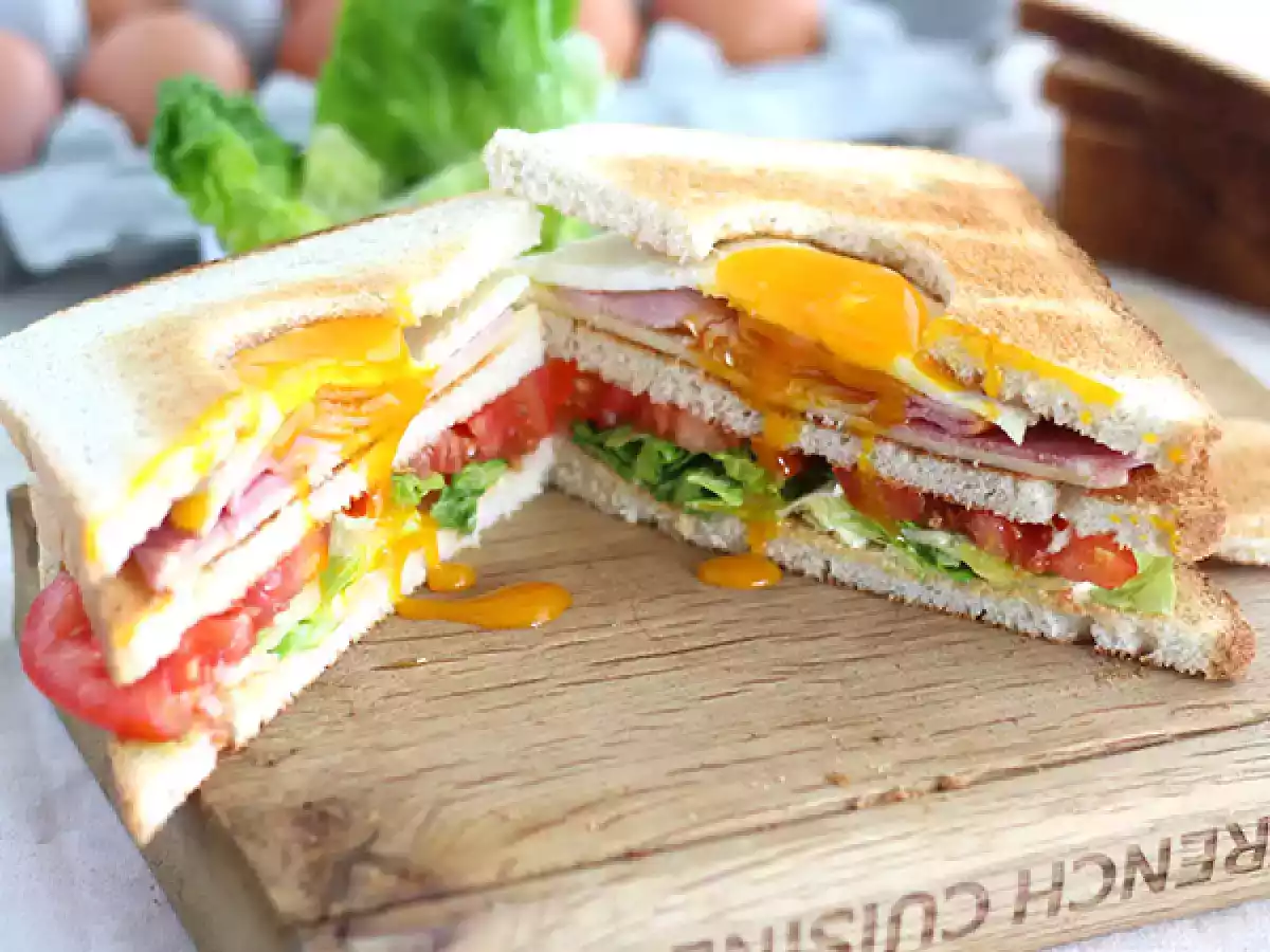 Club Sandwich à l’œuf - photo 2