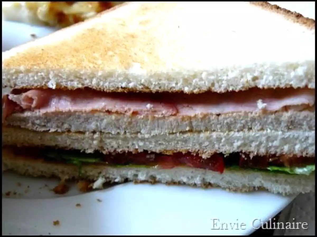 Club sandwich à ma façon pour manger froid quand il fait chaud - photo 2