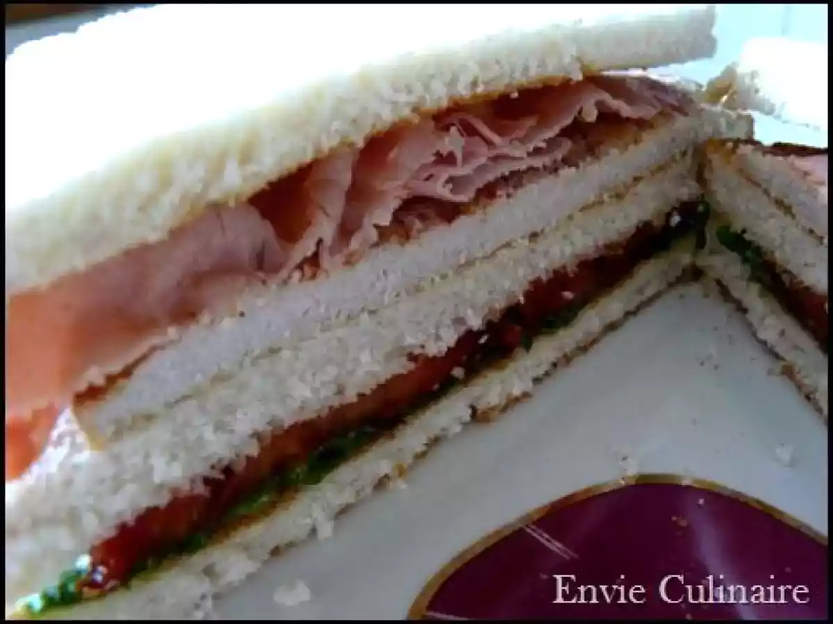 Club sandwich à ma façon pour manger froid quand il fait chaud - photo 3
