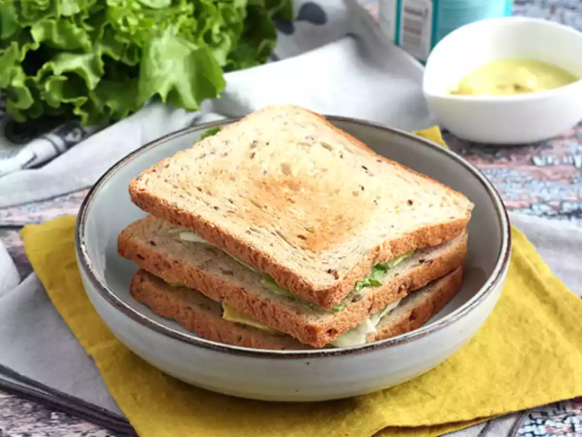 Club sandwich au poulet au curry - photo 3