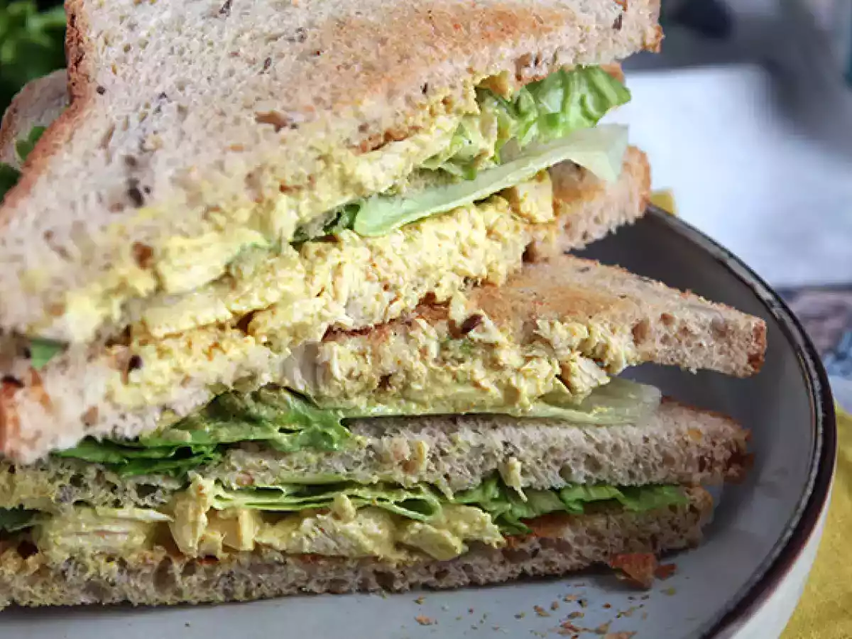 Club sandwich au poulet au curry - photo 4