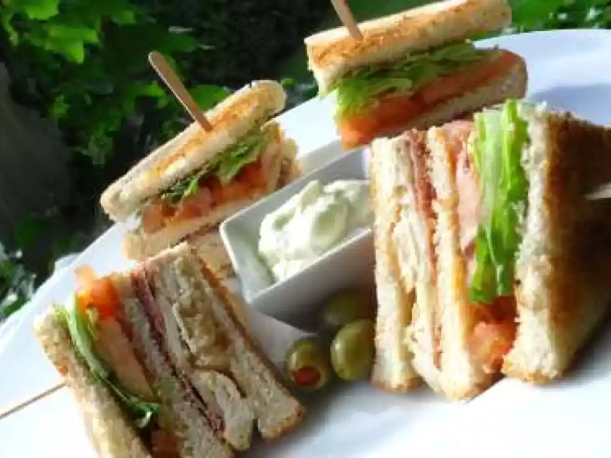 Club sandwich au poulet et prosciutto - photo 2