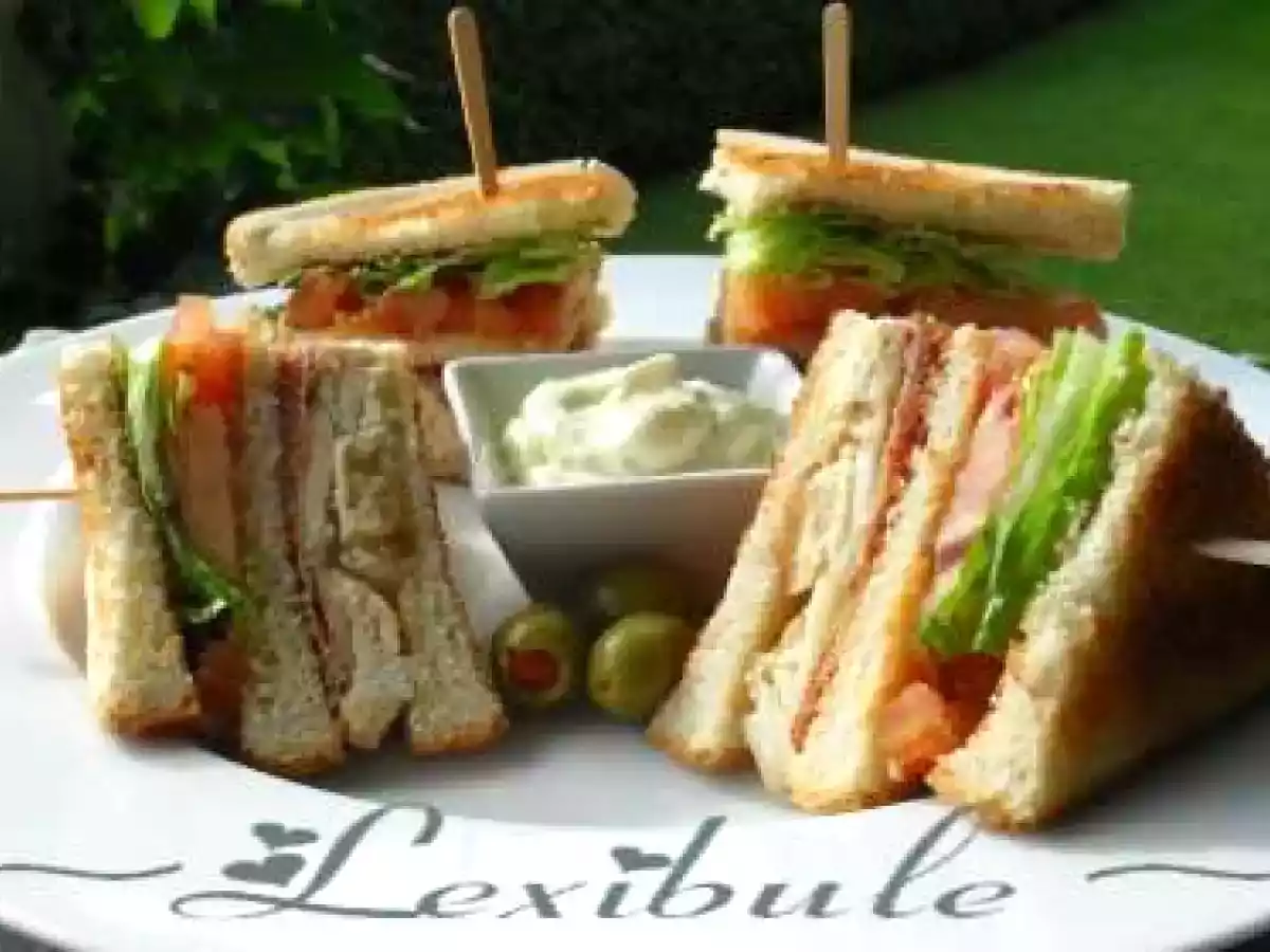 Club sandwich au poulet et prosciutto - photo 3