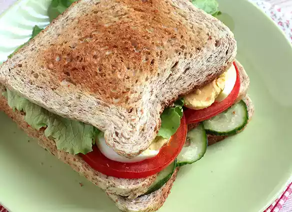 Club sandwich végétarien