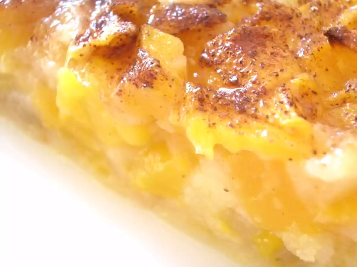 Cobbler à la mangue, mango cobbler