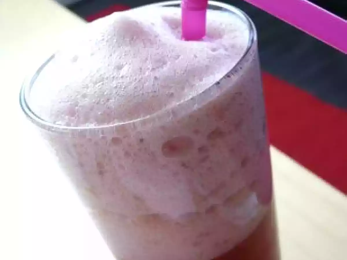 Cocktail ananas et framboises