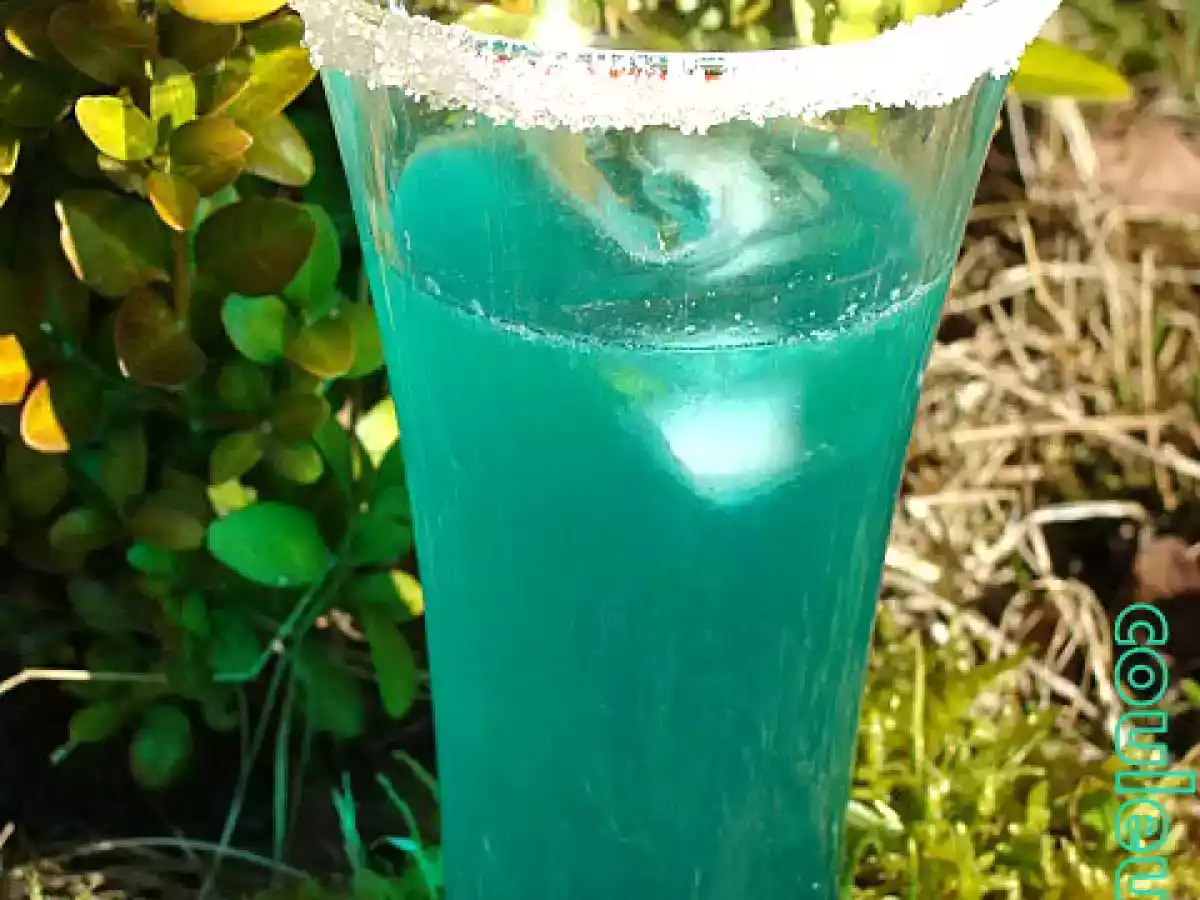 Cocktail Blue Lagon (au thermomix)