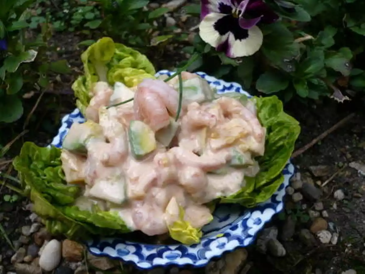 Cocktail de crevettes (recette « light »)