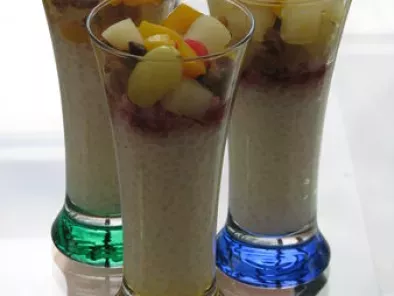 Cocktail de fruits et perles de Tapioca