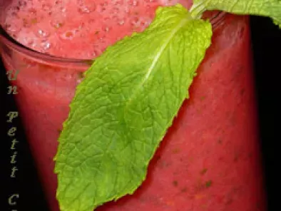 Cocktail estival fraise-menthe