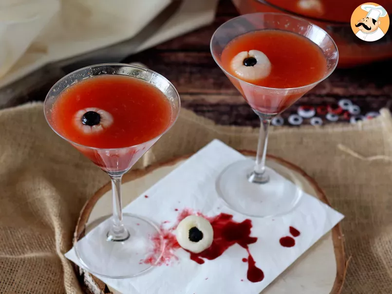 Cocktail sanglant pour Halloween à partager et sans alcool !