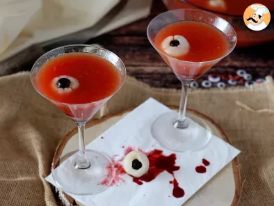 Cocktail sanglant pour Halloween à partager et sans alcool !