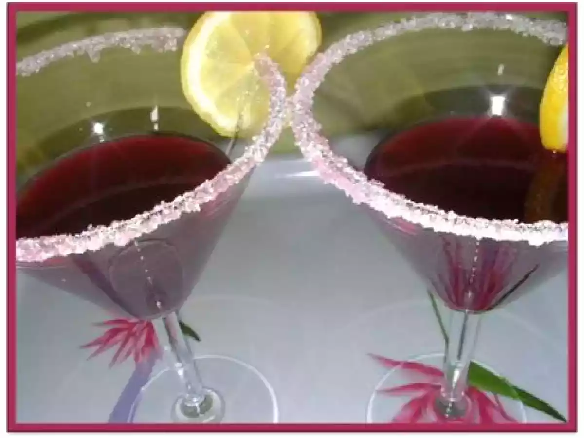 Cocktail Très Girly Gin Cerise