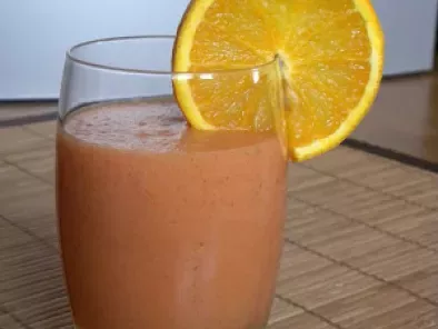 Cocktail vitaminé : tomate, orange, menthe et vanille