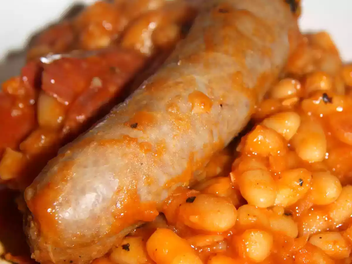 Cocotte de haricots blanc au chorizo