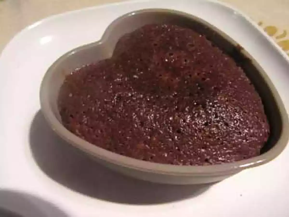 coeur coulant chocolat noisette