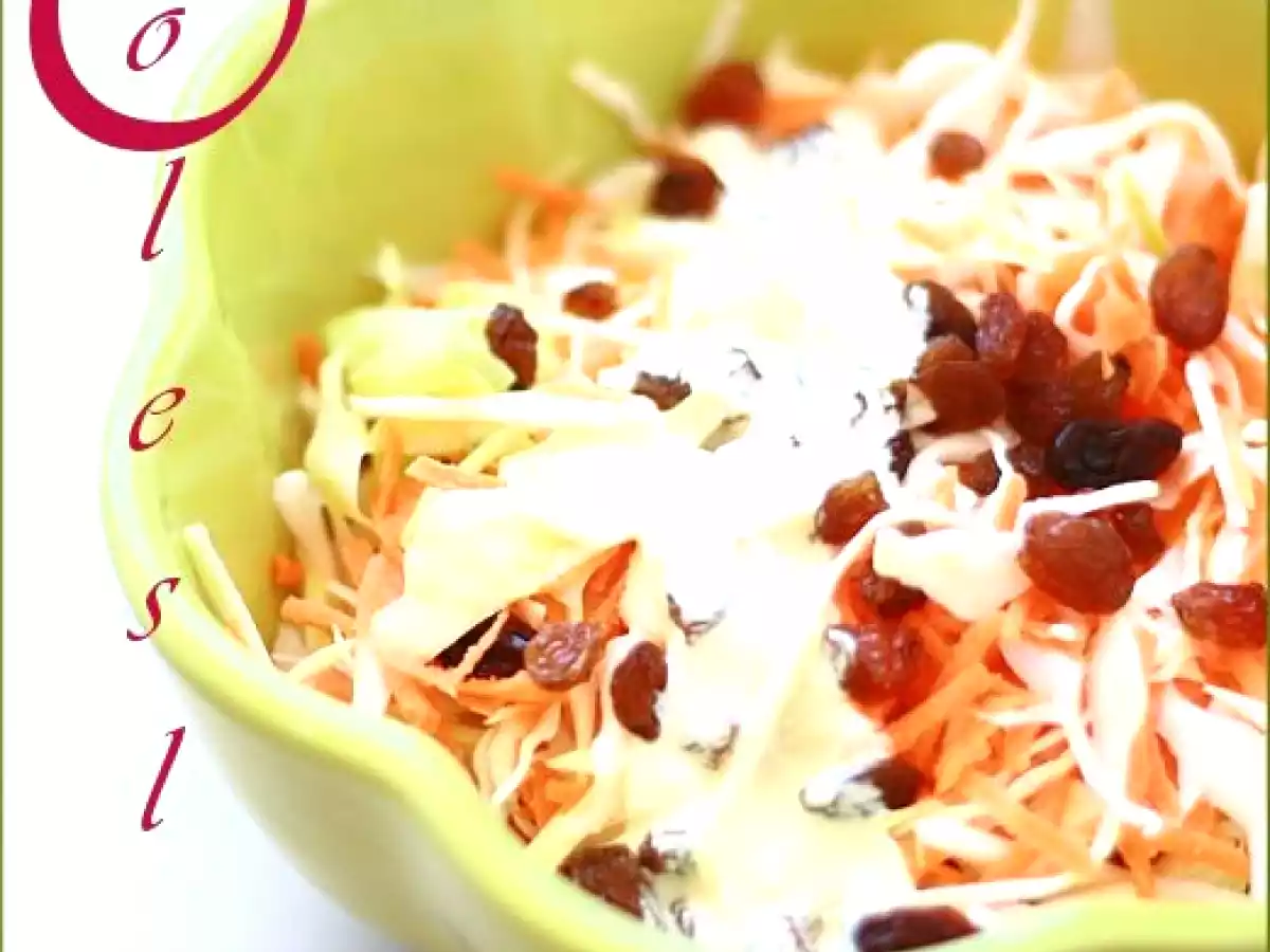Coleslaw (salade de chou) sans gluten