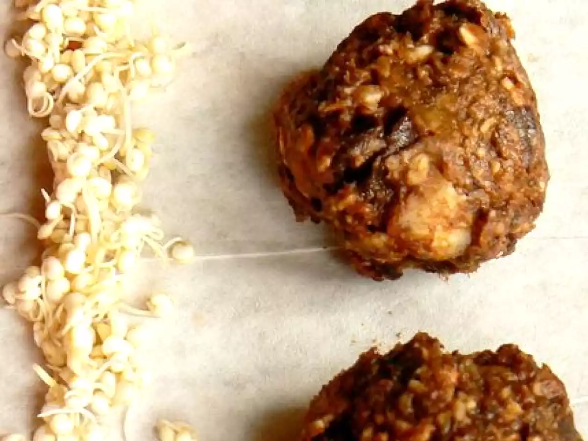 Collation énergétique pruneaux sarrasin germé