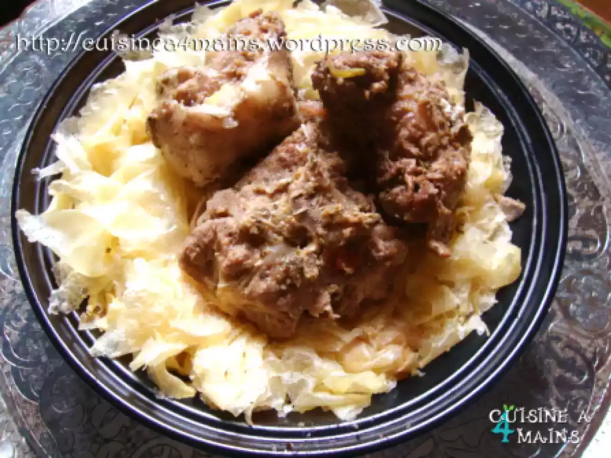 Collier d'agneau vapeur ou Boumfaouar,  - photo 3