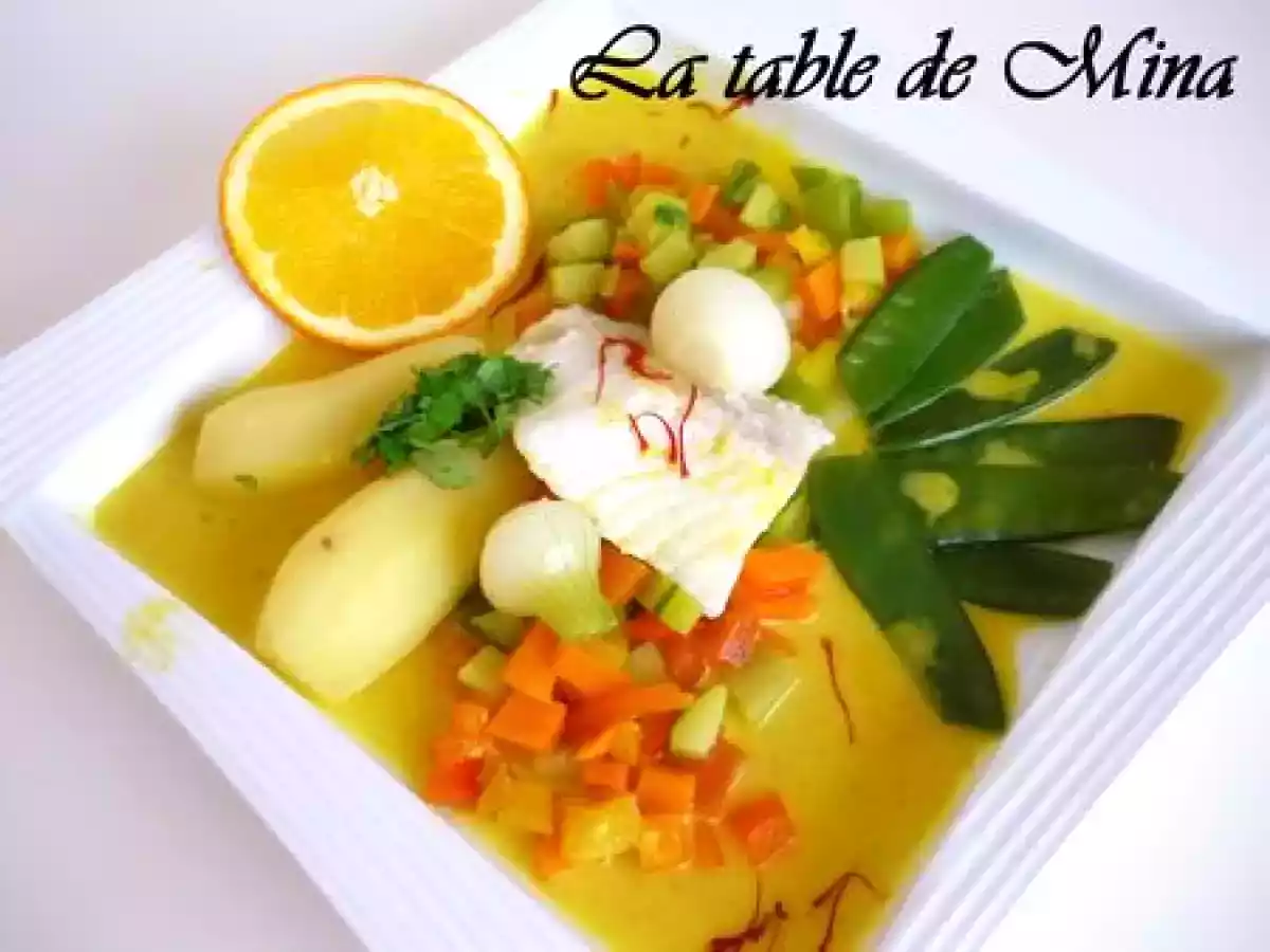 Colombo de la mer et sa brunoise