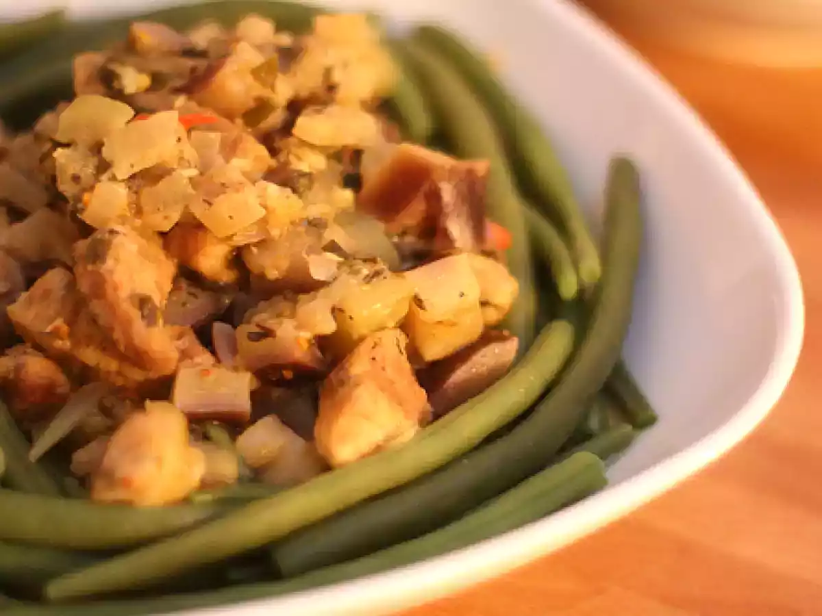 Colombo de porc, légumes & mangue - Recette créole by Echtell