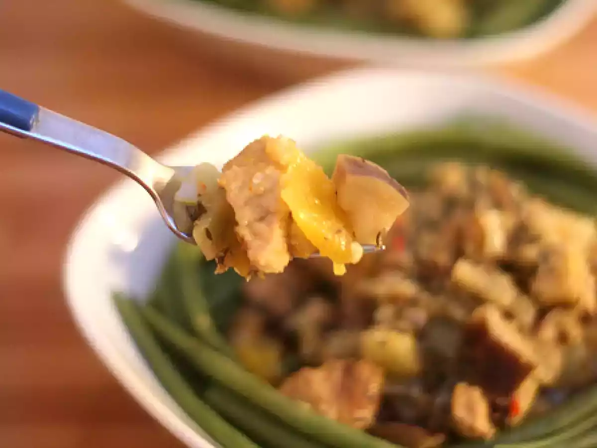 Colombo de porc, légumes & mangue - Recette créole by Echtell - photo 2