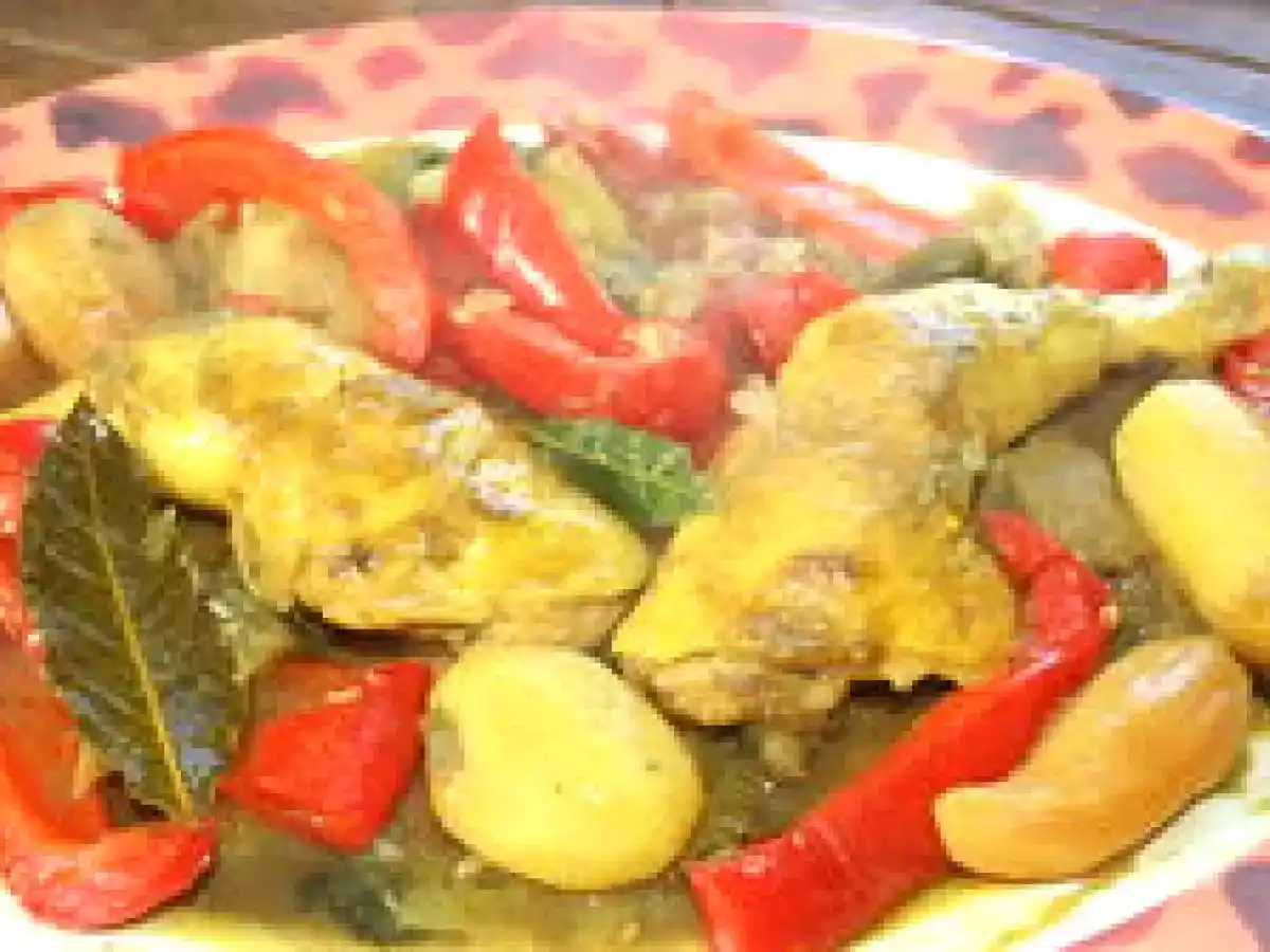 Colombo de poulet antillais