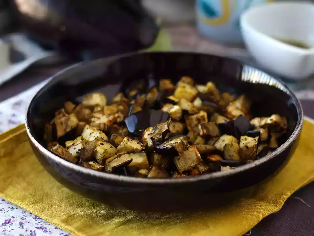 Comment cuire des aubergines au Air Fryer ? L'accompagnement facile et rapide !