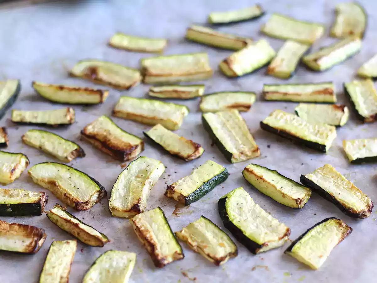 Comment cuire des courgettes au four ?
