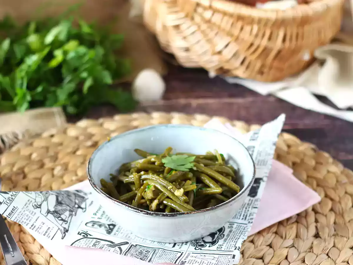 Comment cuire des haricots verts à la poêle? - photo 3