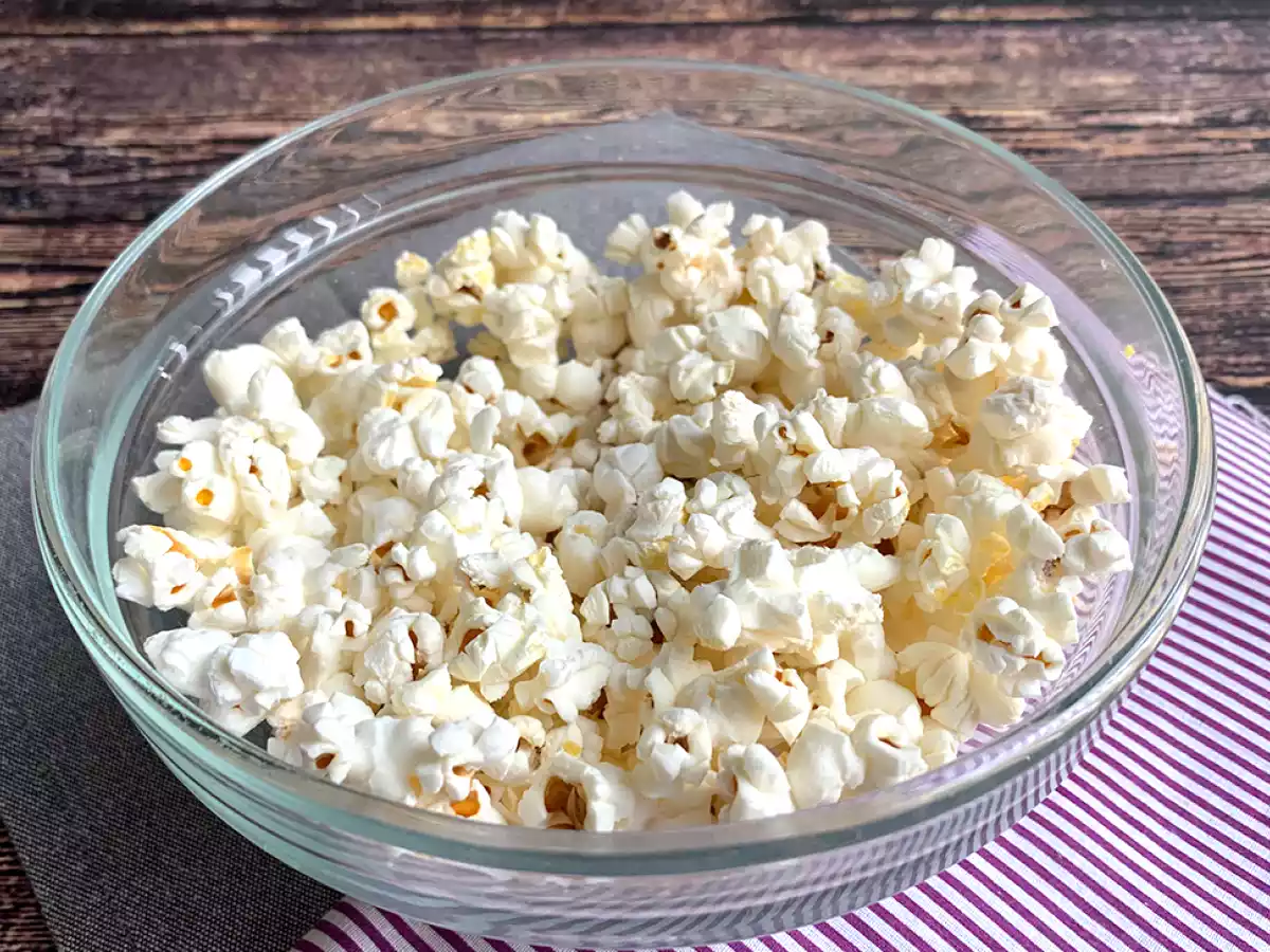 Comment cuire des pop corn au micro-ondes? (sans huile) - photo 4