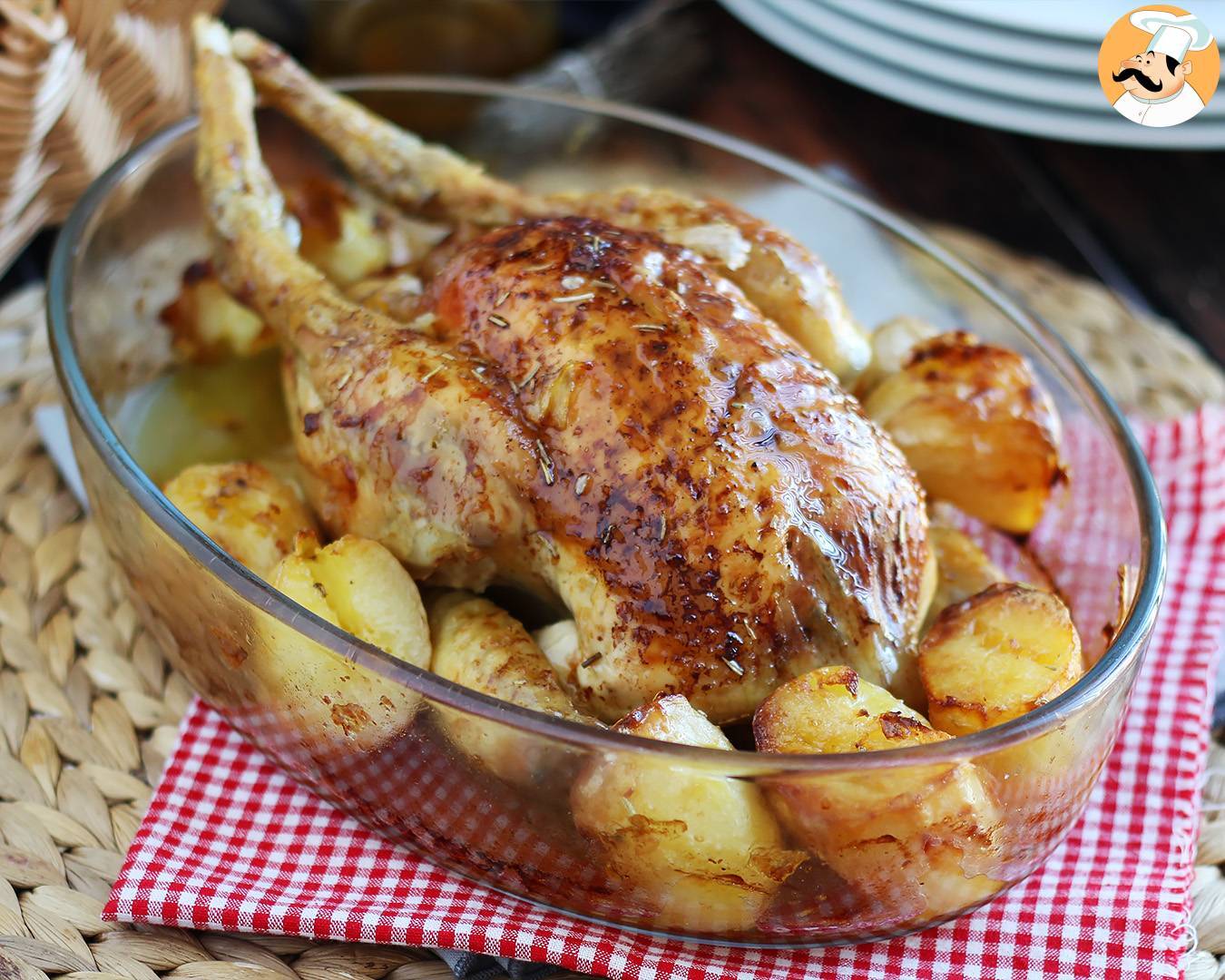 Cuisinez au four avec ce plat à four en émail blanc