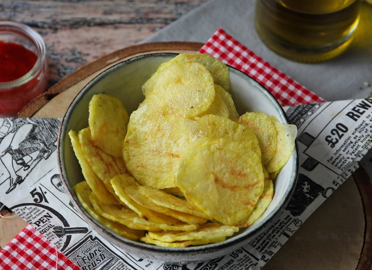 Recette de chips maison au micro-ondes facile et rapide