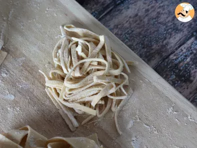 Comment faire des pâtes maison : les taglioni, des tagliatelle fines, photo 2