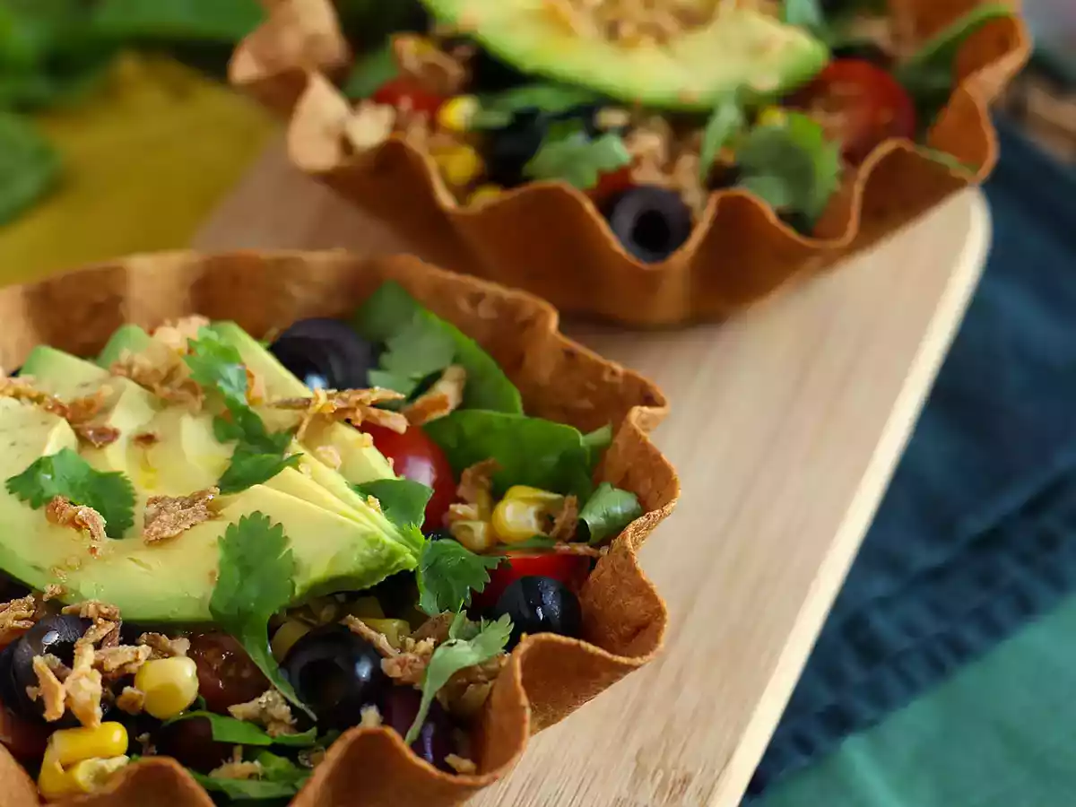 Comment faire des tortilla bowl? La salade facile et sans vaisselle! - photo 4