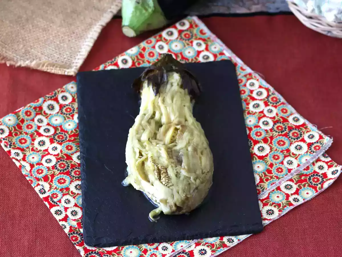 Comment rôtir et peler facilement une aubergine au Air Fryer? La méthode trop facile! - photo 3