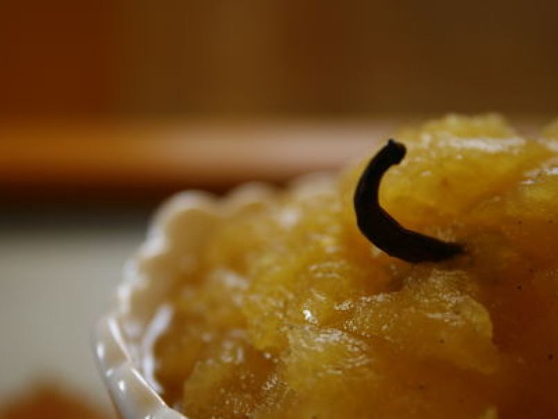 Compote de pommes à la vanille au micro-onde - photo 3