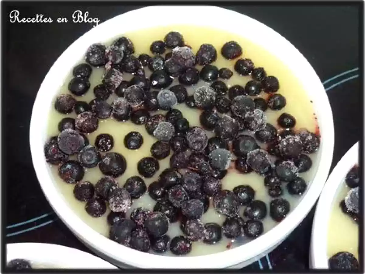 COMPOTE DE POMMES AUX MYRTILLES - photo 2