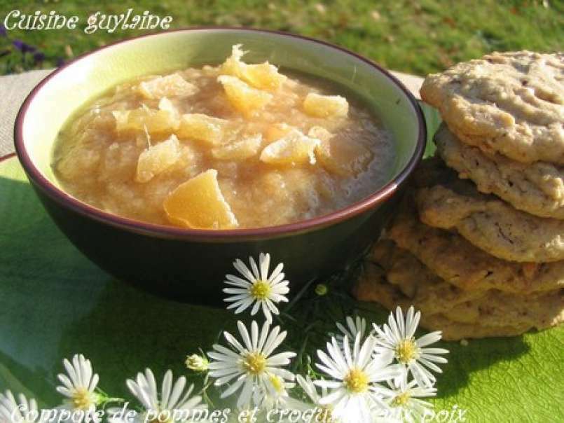 Compote de pommes et biscuits croquants aux noix - photo 3