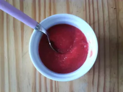 Compote pommes-fraises
